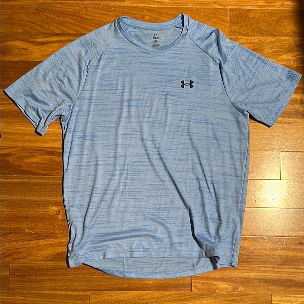 Under Armour Blue Short Sleeve Tee Moisture-Wicking